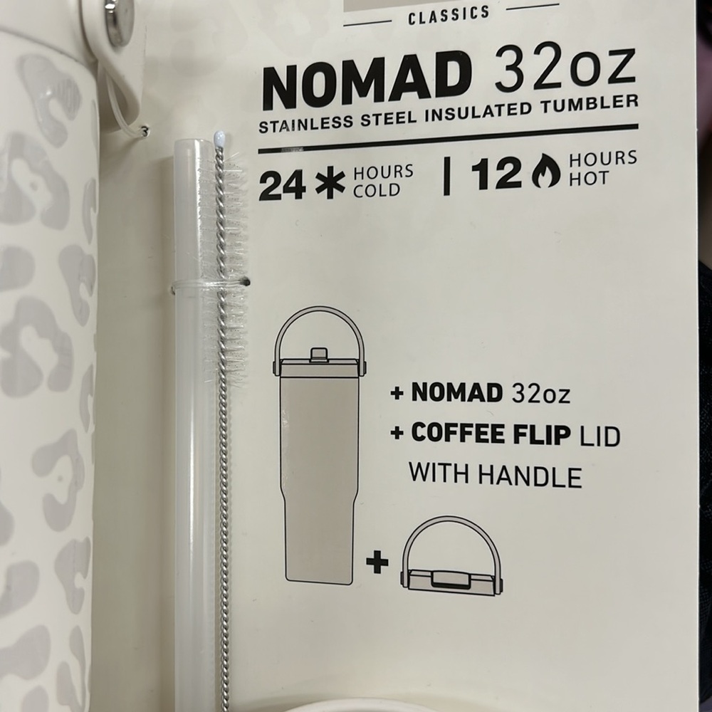 Hydrapeak Nomad 32 oz Tumbler set w handle straw stainless steel lifetime guaran - Picture 5 of 12